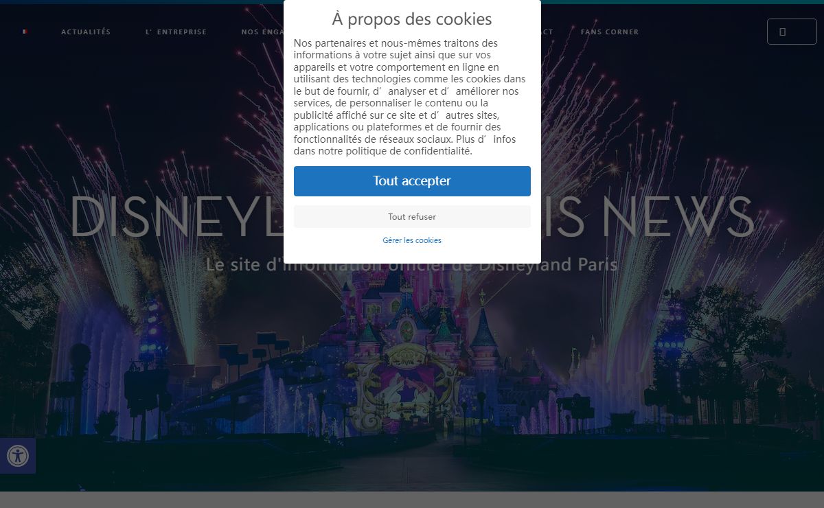 Accueil • DisneylandParis News