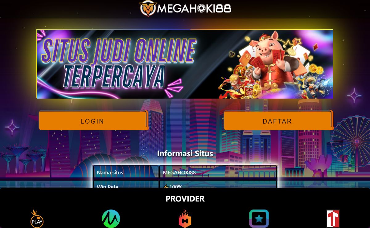 MegaHoki88 ↬ Situs Permainan Taruhan dengan Bonus Menarik