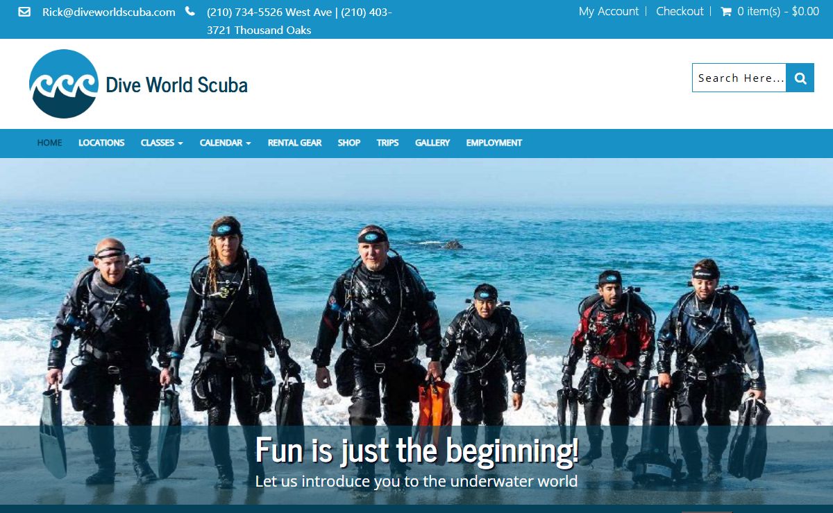 Dive World Scuba West