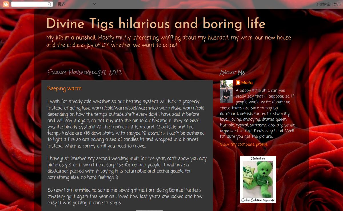 Divine Tigs hilarious and boring life