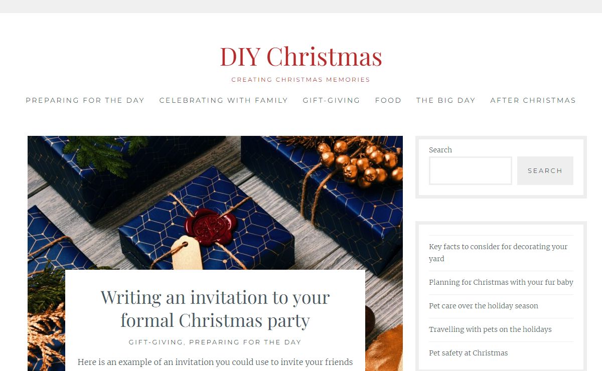 DIY Christmas - Creating Christmas Memories