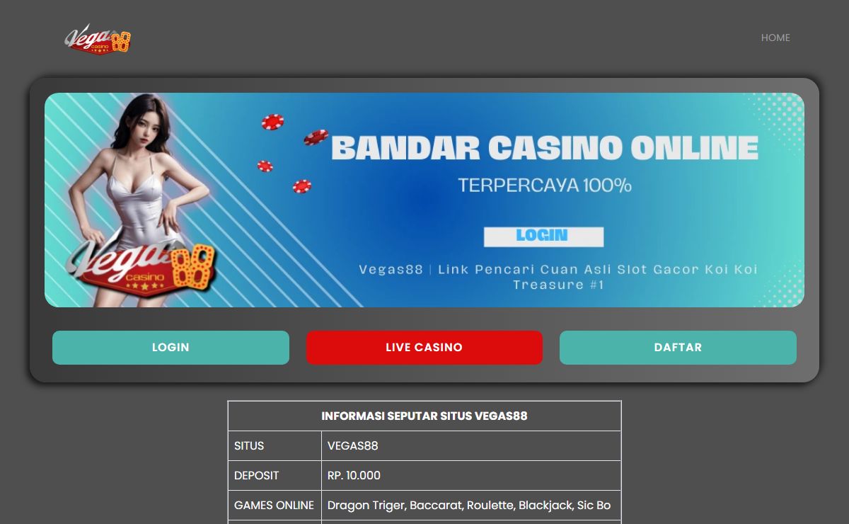 Vegas88 | Link Pencari Cuan Asli Slot Gacor Koi Koi Treasure #1
