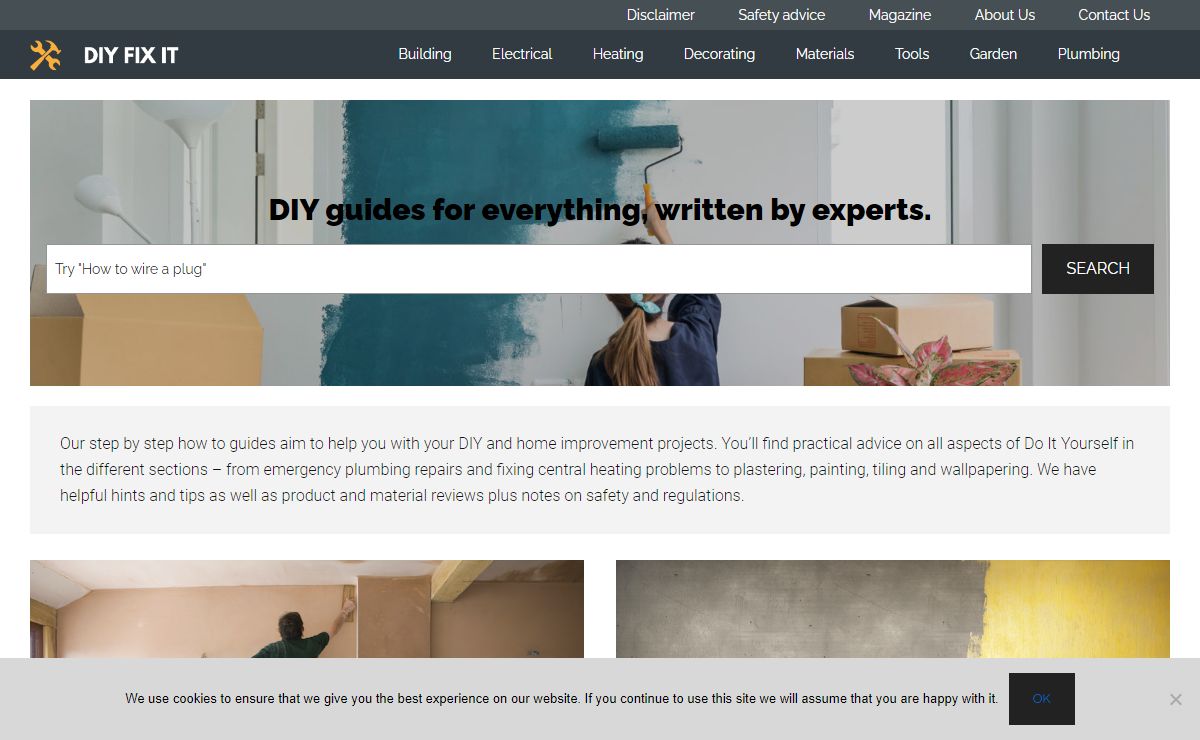 DIY help and advice guides from the pros | DIY Fix It