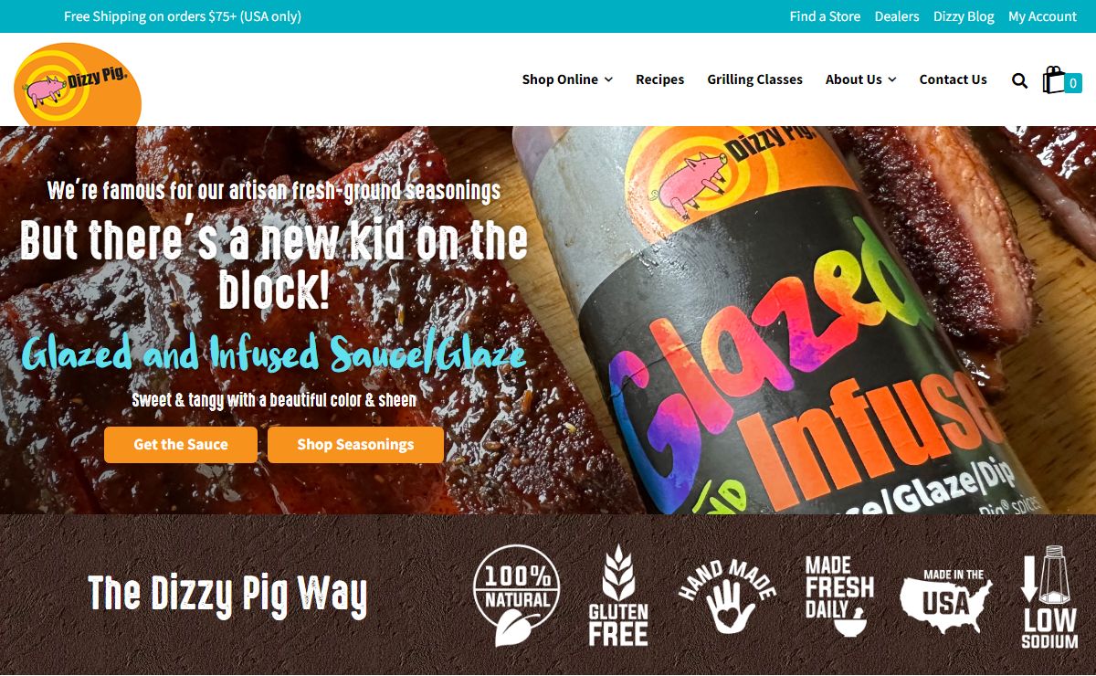 Small Batch Craft Seasonings by Dizzy Pig