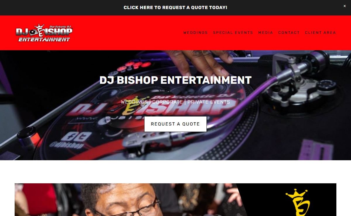 DJ Bishop Entertainment - Weddings | Corporate | Private Events