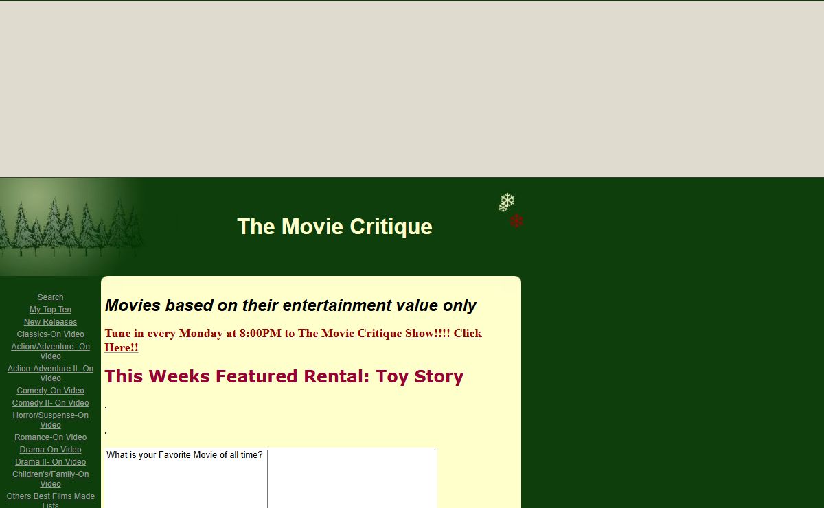 The Movie Critique