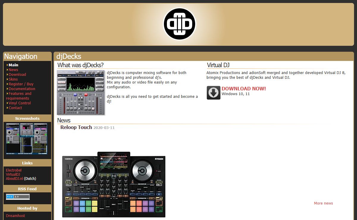 djDecks - Professional DJ Software for mixing Audio and Video