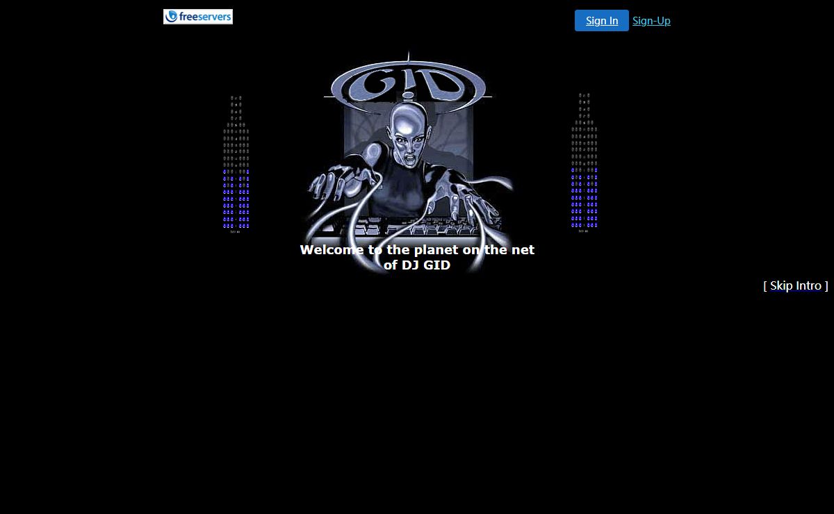Intro Screen...