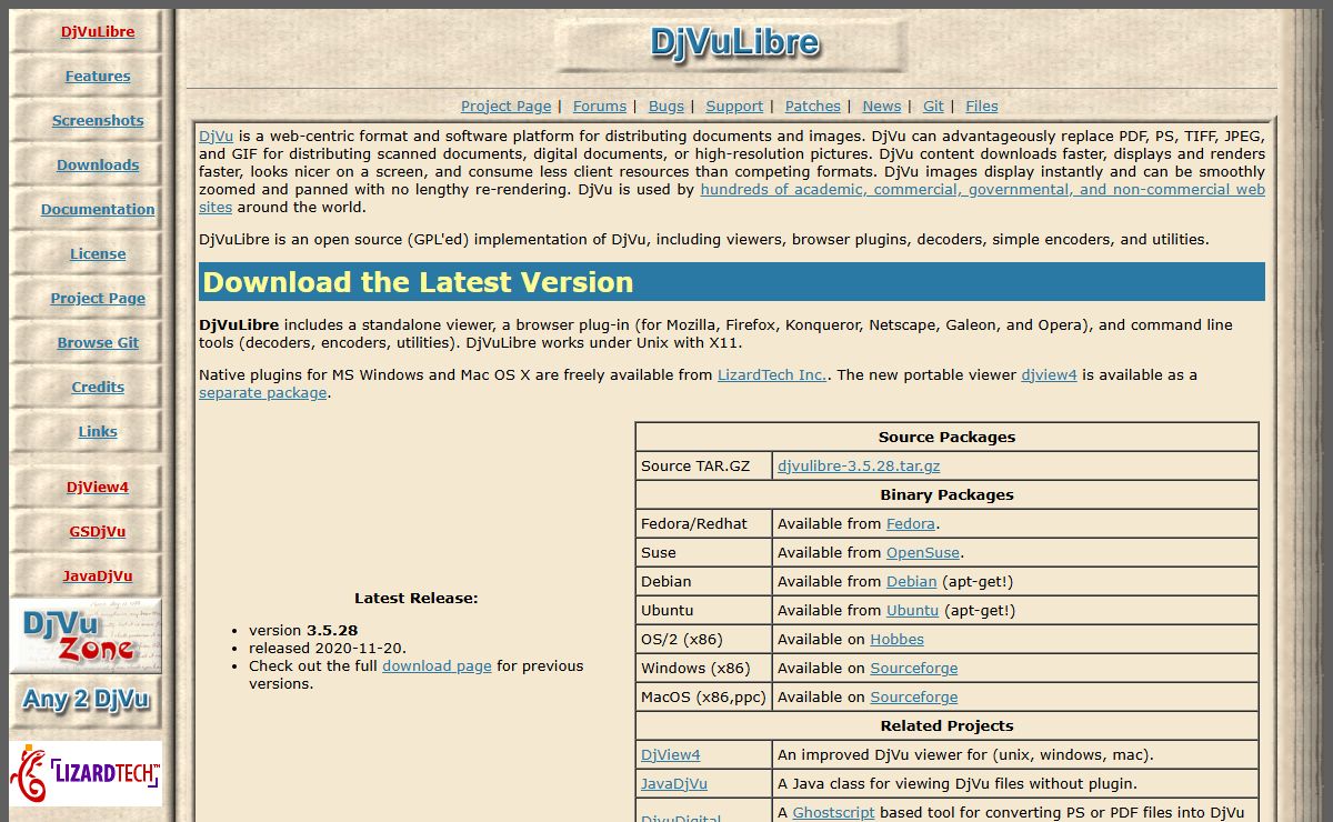 DjVuLibre: Open Source DjVu library and viewer