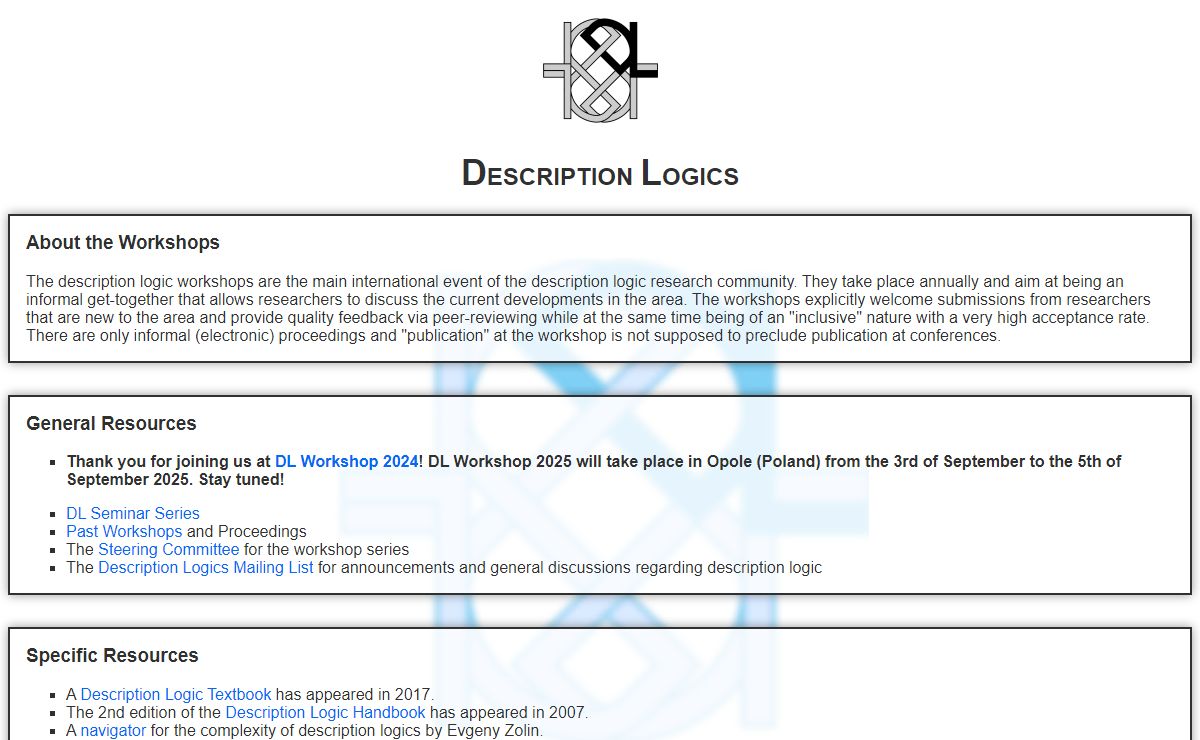 Description Logics