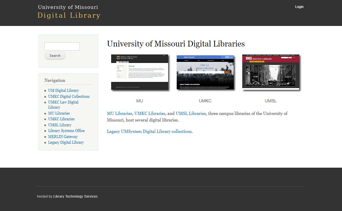 University of Missouri Digital Libraries | University of Missouri Digital Libraries