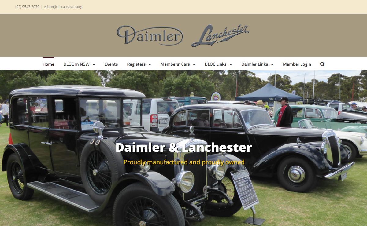 Daimler Lanchester Owners Car Club of Australia – Welcome to the Daimler and Lanchester Owners Car Club of Australia