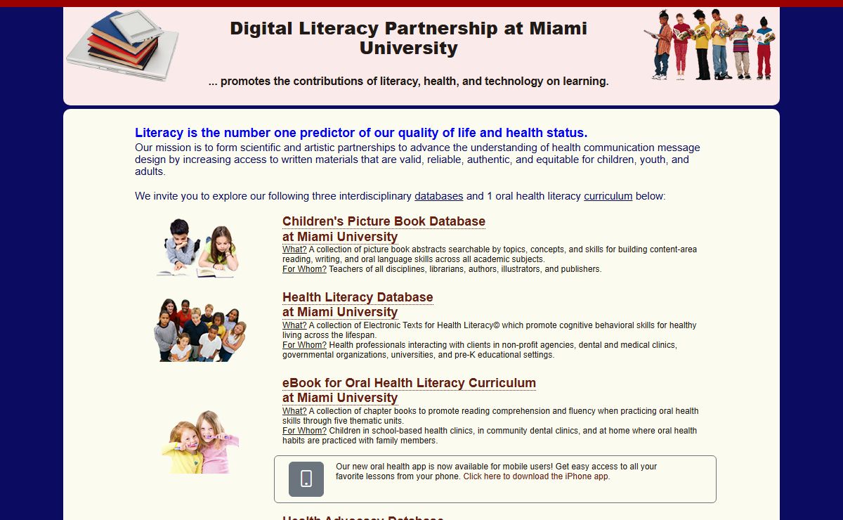 Digital Literacy Partnership at Miami University