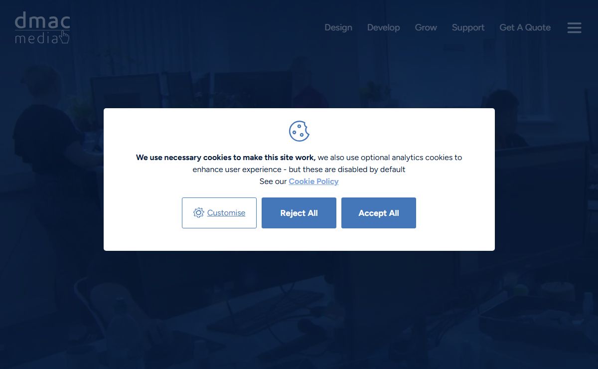 Website Design, Development, Digital Marketing |Dmac Media UK