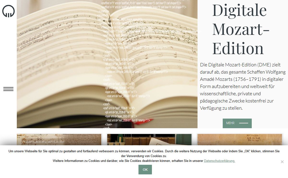 DME Mozarteum – Start