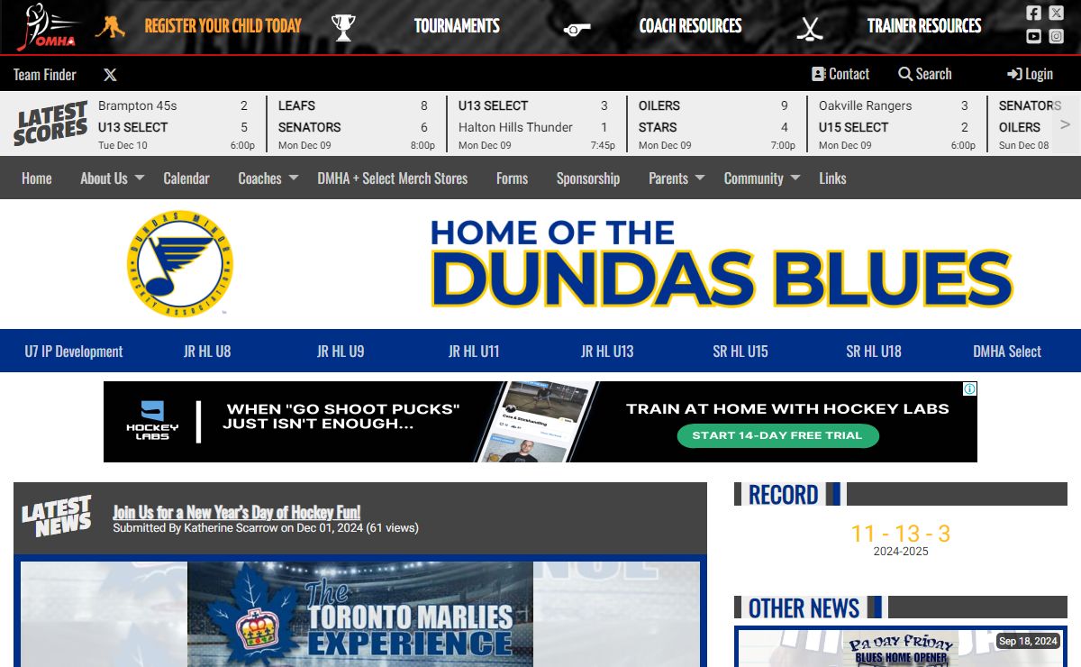 Dundas Minor Hockey