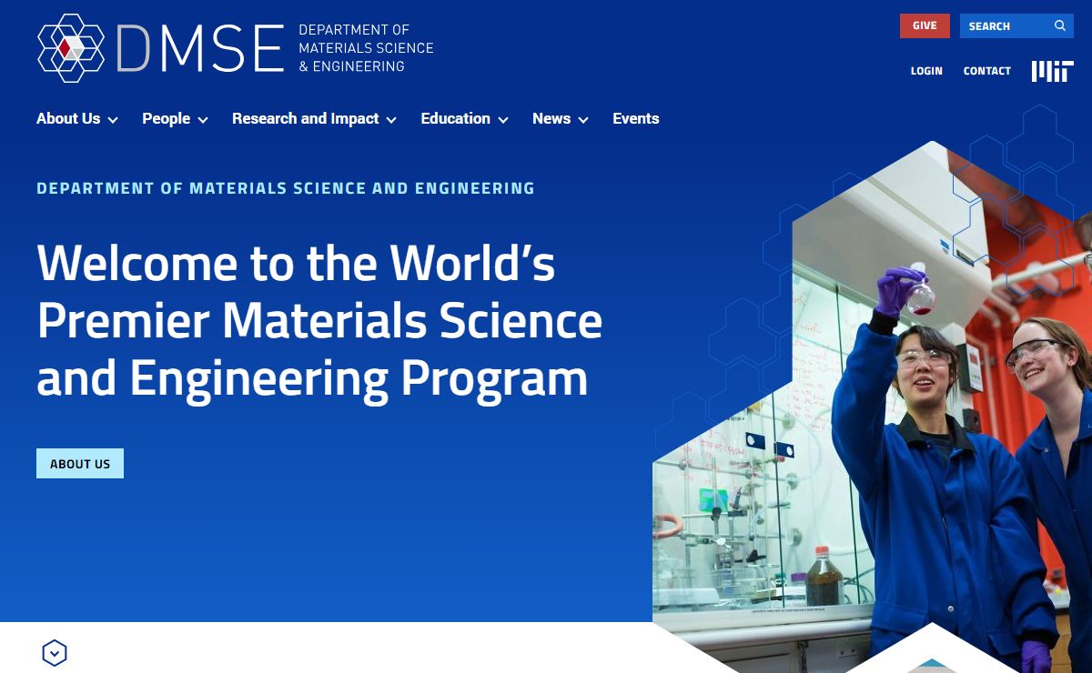 MIT Department of Materials Science and Engineering -