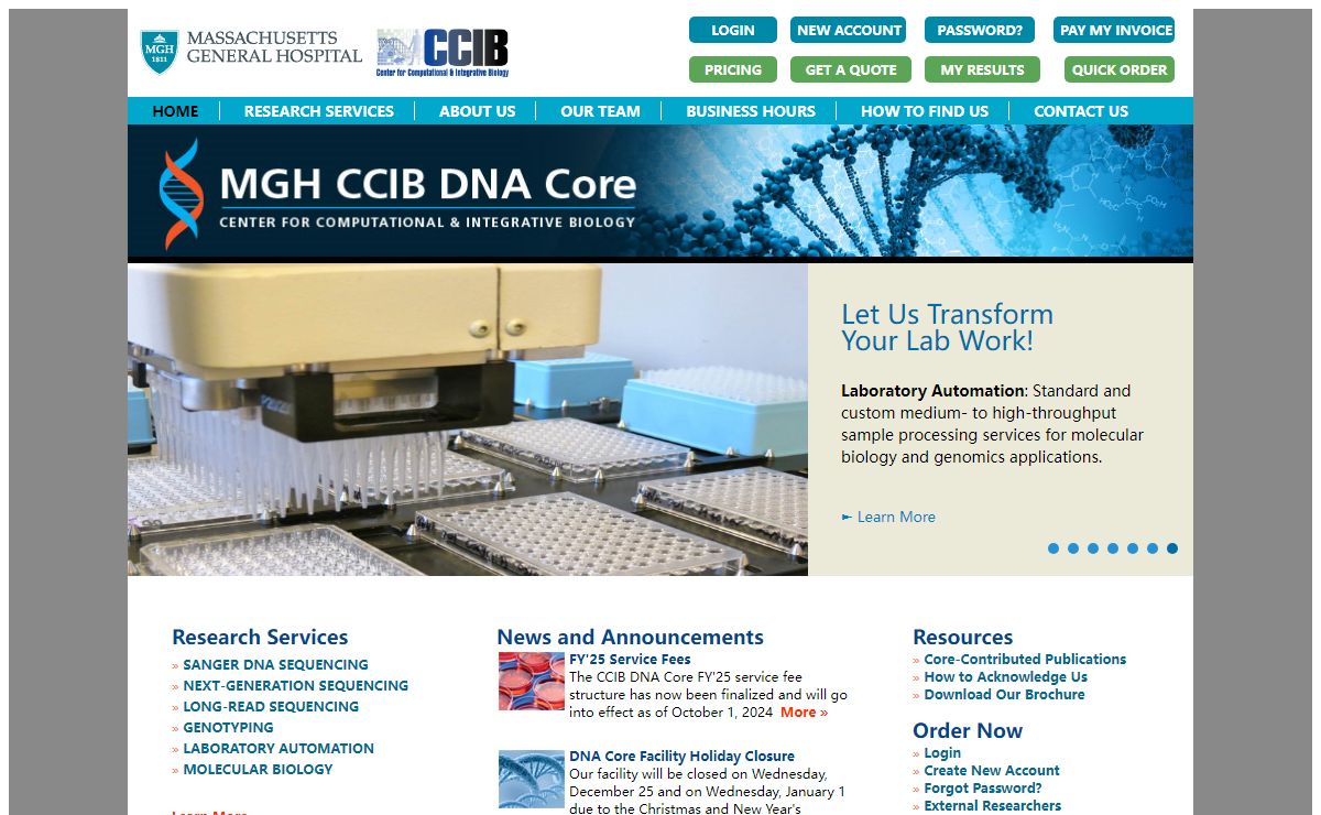 MGH DNA Core