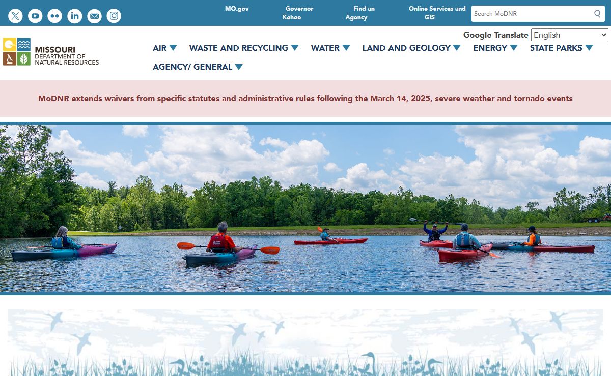 Home | Missouri Department of Natural Resources
