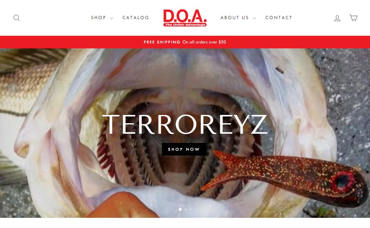 Made in USA Fishing Lures – D.O.A. Lures