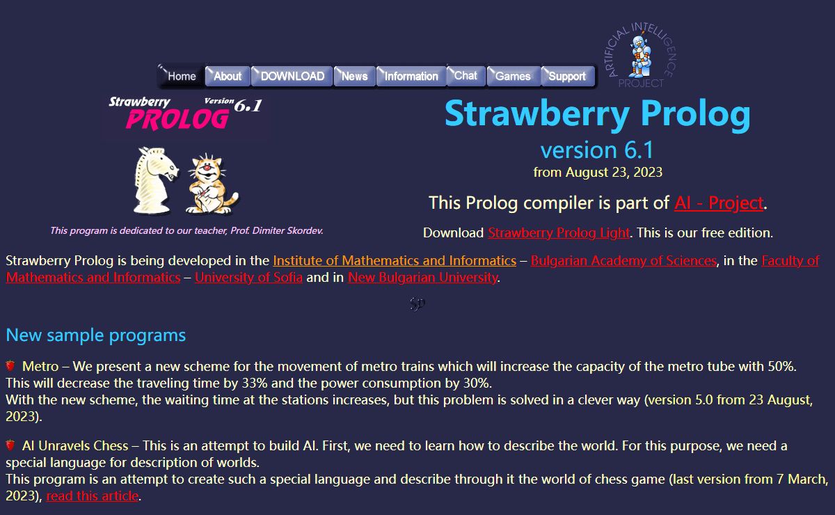 Strawberry Prolog