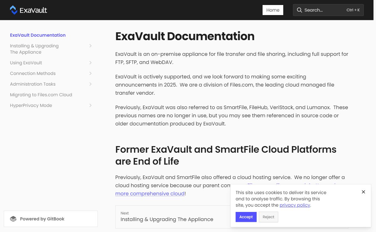 ExaVault Documentation | ExaVault (formerly SmartFile)