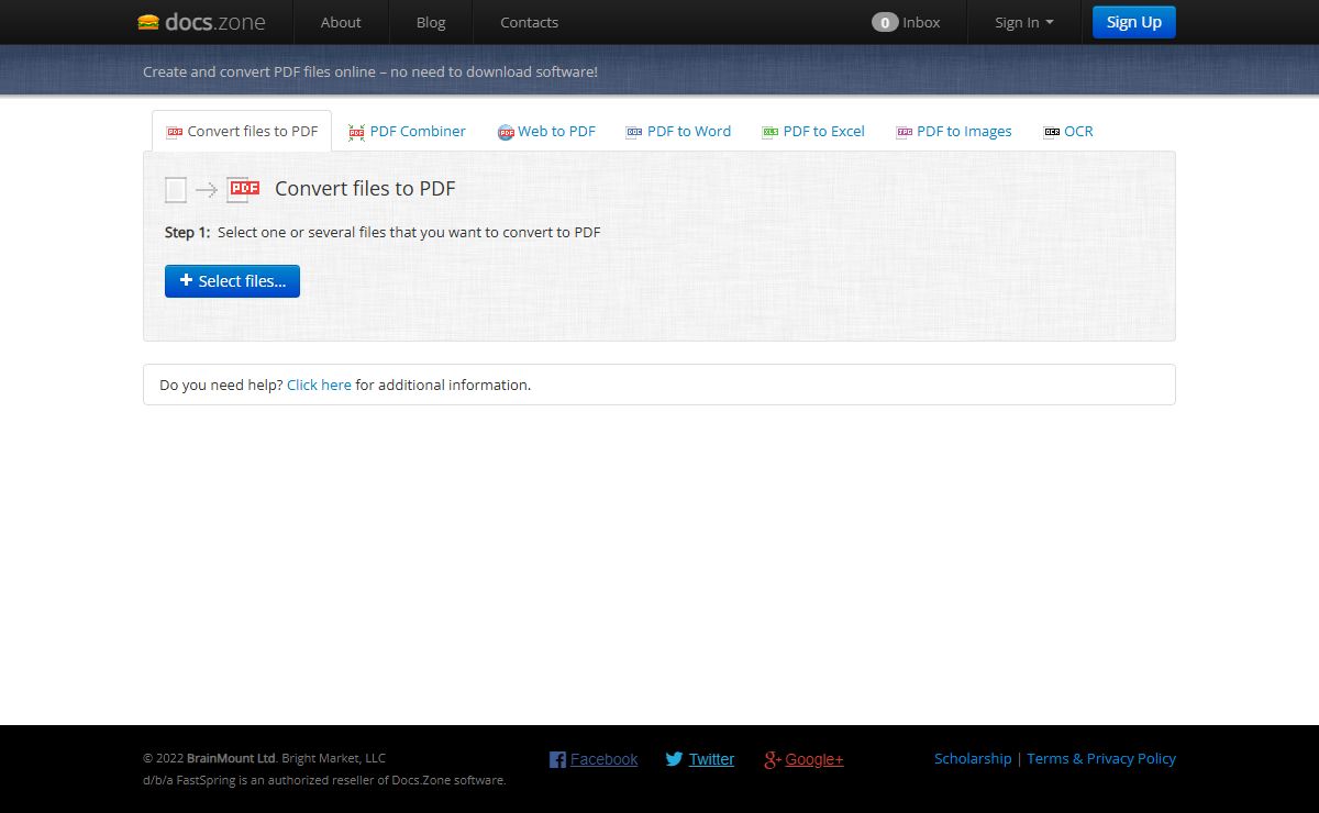 PDF Converter ONLINE: Convert Word/Excel/JPG to PDF!