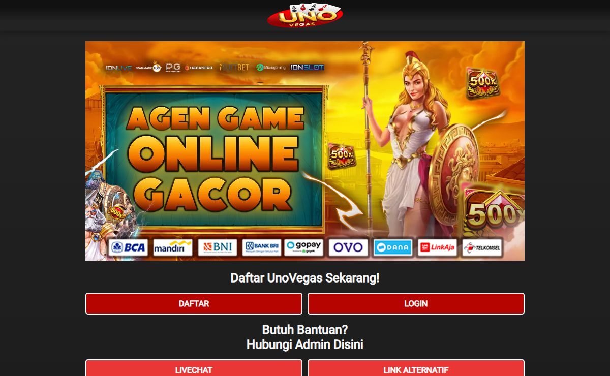 UnoVegas | Agen Taruhan Casino Slot Online | Login Uno Vegas