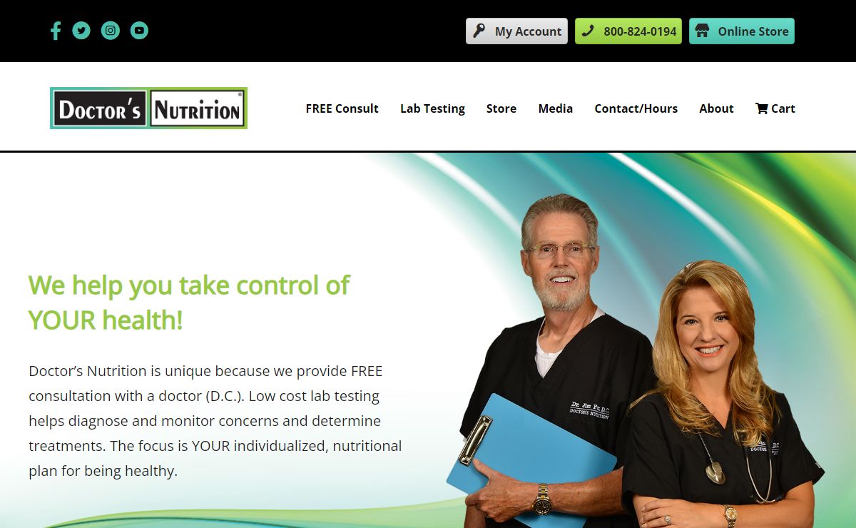 Doctor's Nutrition - Simple, personalized nutrition with lab results