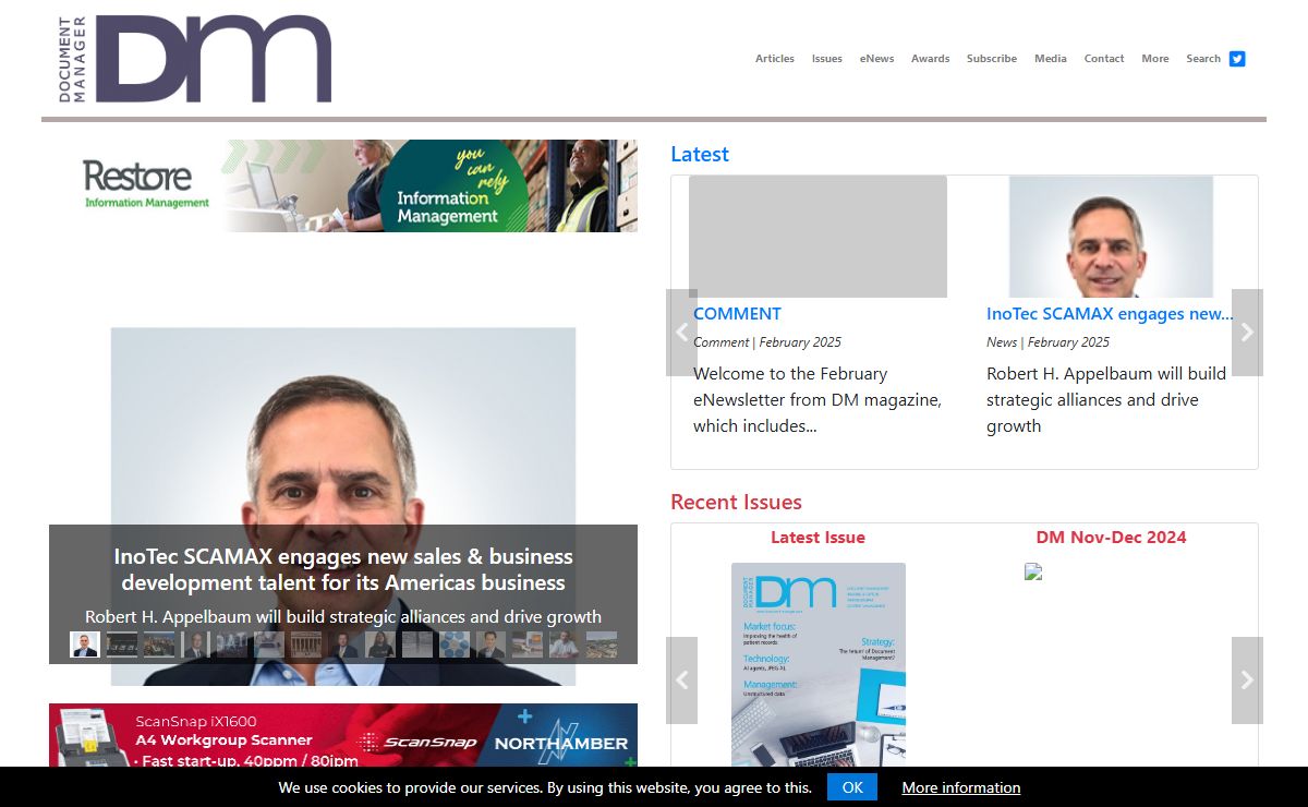 Document Manager Magazine - UK
