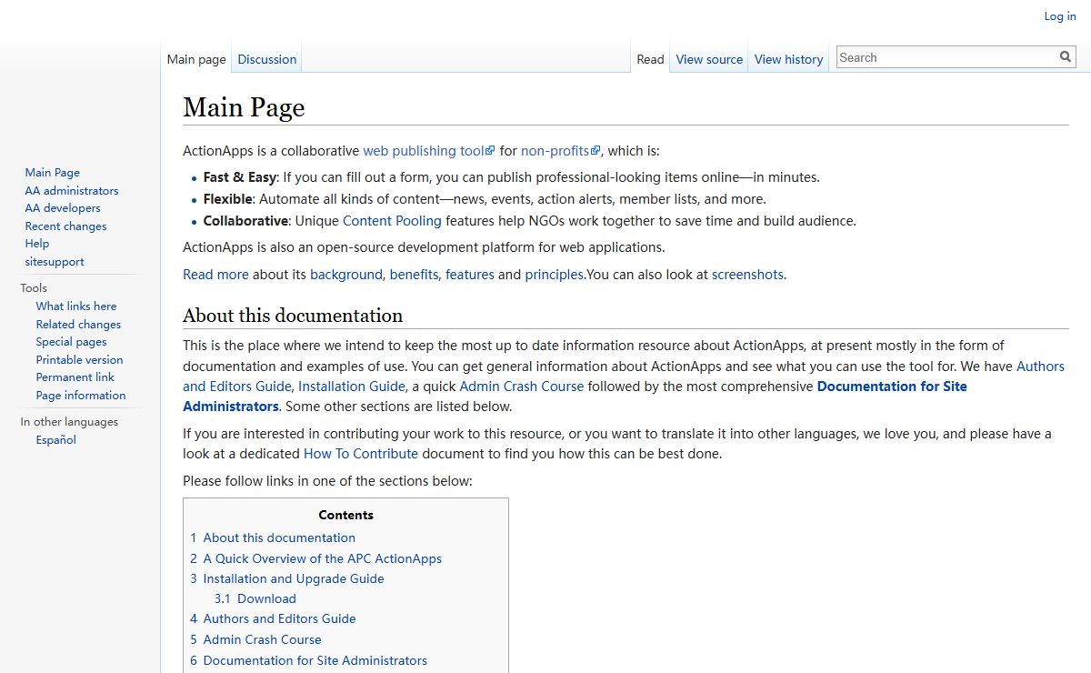 ActionApps Documentation