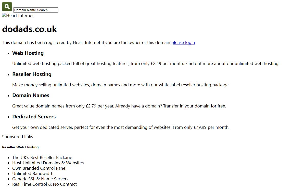 Web Hosting, Reseller Hosting & Domain Names from Heart Internet