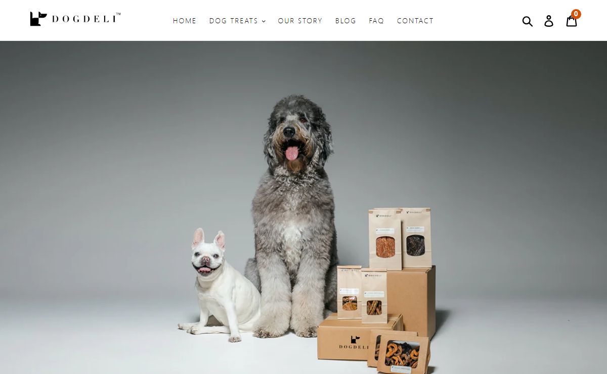 Best Dog Treats | Organic & Natural Dog Food | DOGDELI
