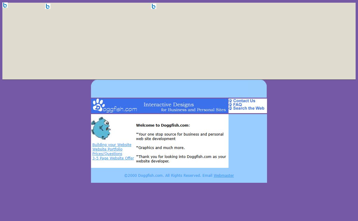 Doggfish Interactive Designs - For Business and Personal Pages