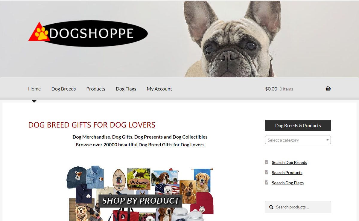 Dog Breed Gifts for Dog Lovers | DogShoppe.net