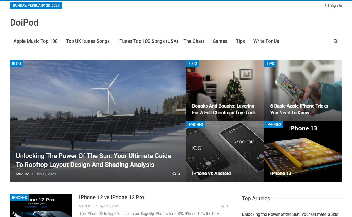 DoiPod - Complete iPad, iPod, iPhone solution blog.