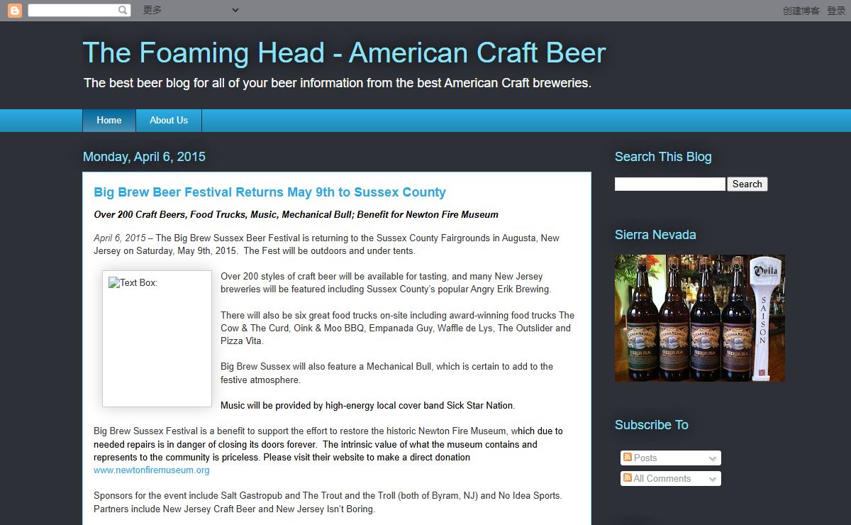 The Foaming Head - American Craft Beer