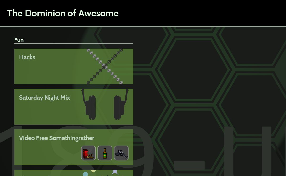 The Dominion of Awesome