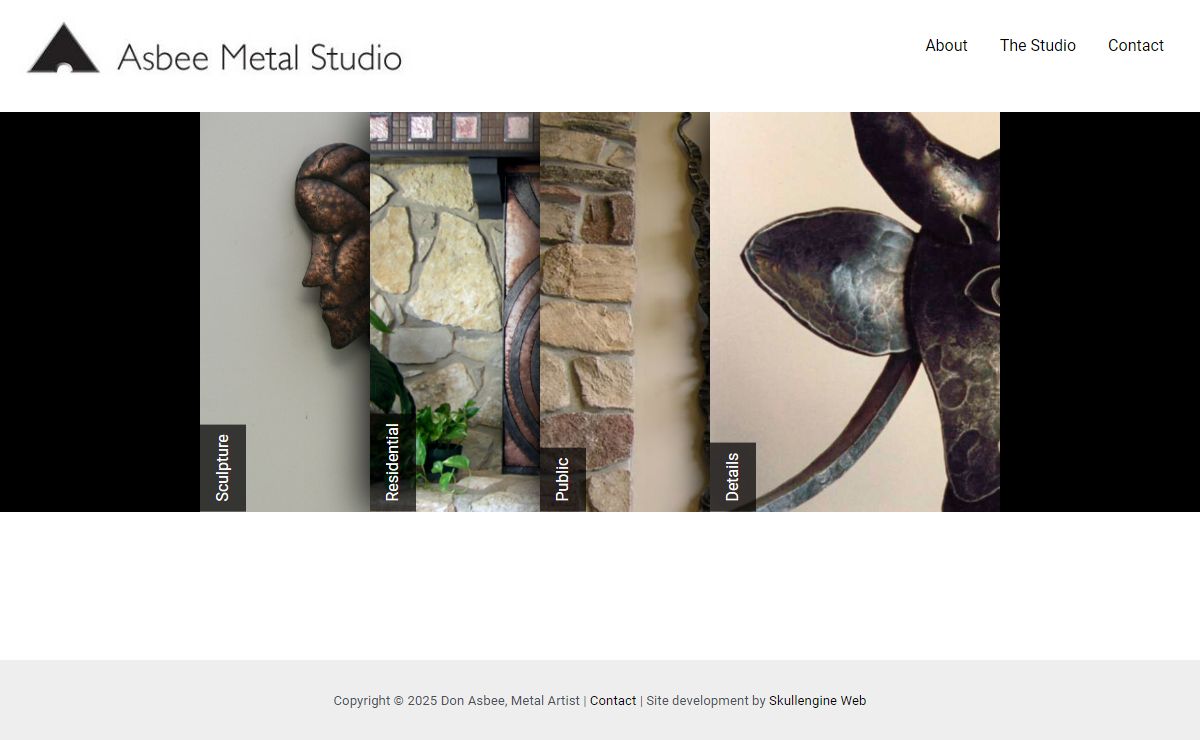 Home - Don Asbee, Metal Artist