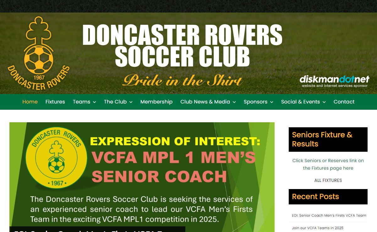 Doncaster Rovers Soccer Club