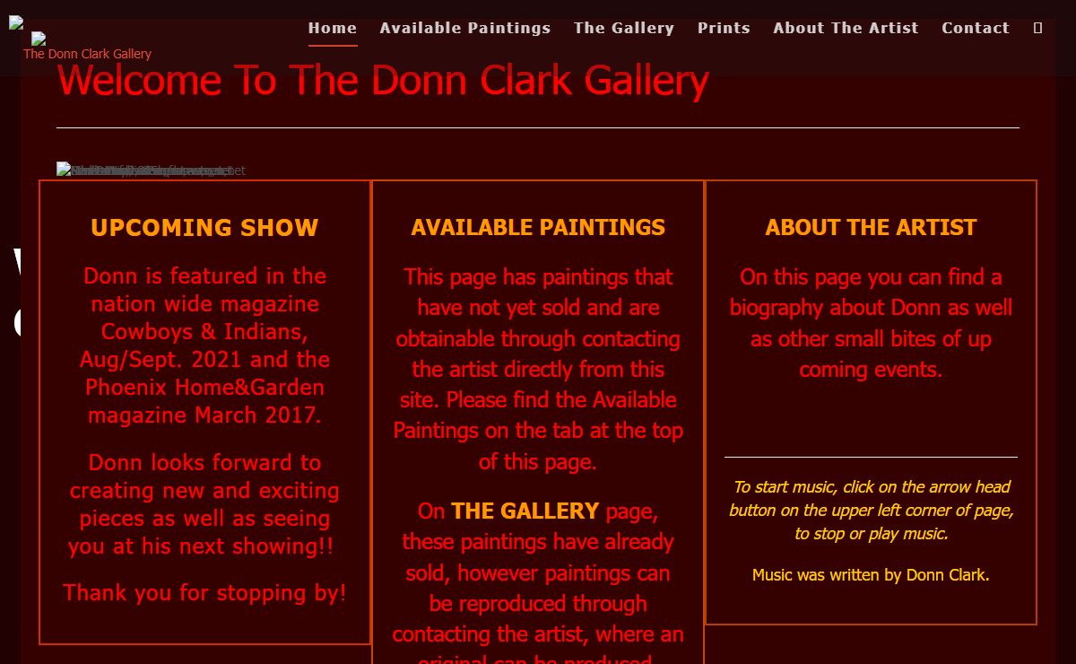 The Donn Clark Gallery – American Indian Artist