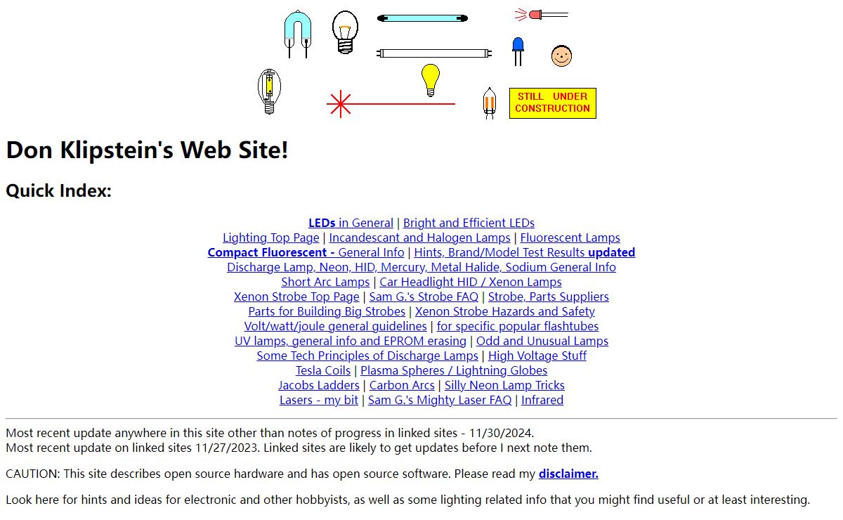 Don's homepage!