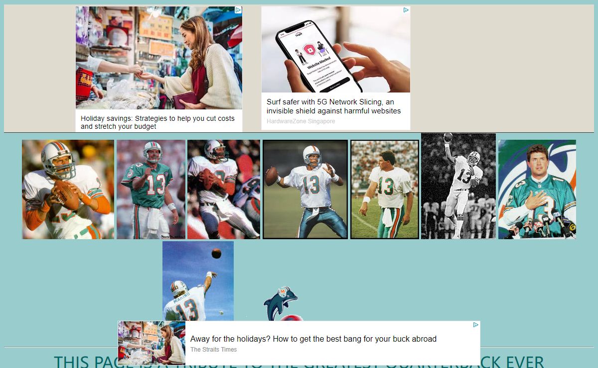 DAN THE MAN'S HOMEPAGE