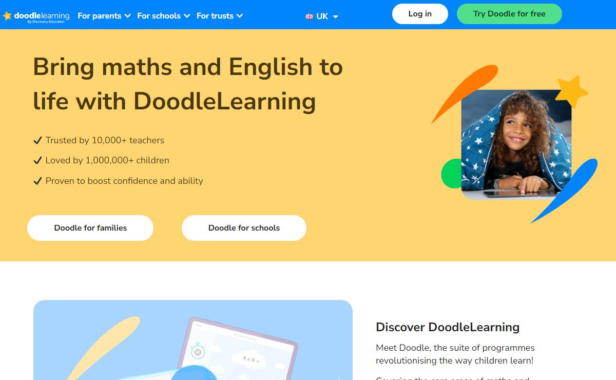 DoodleLearning: Best Learning Apps for EYFS, KS1 & KS2 | DoodleLearning