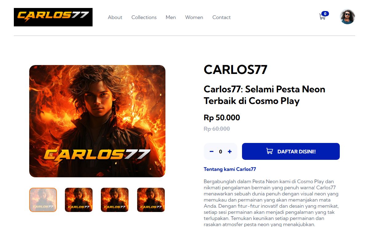 Carlos77: Selami Pesta Neon Terbaik di Cosmo Play