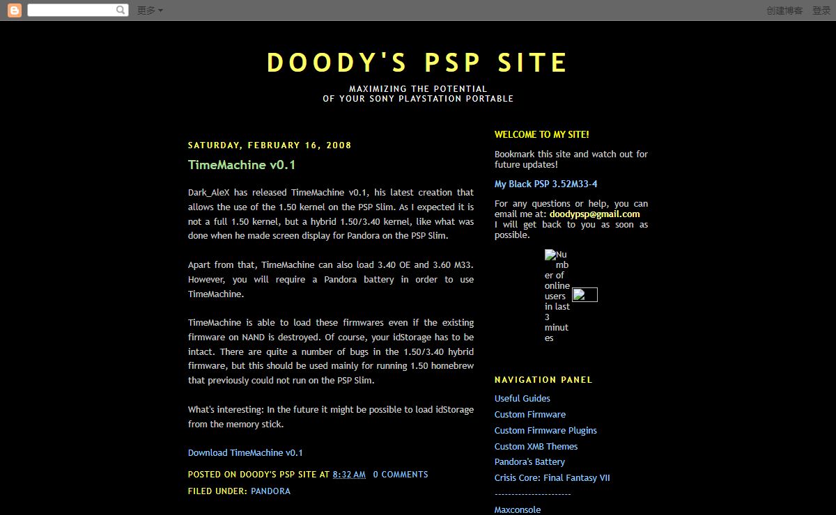 Doody's PSP Site