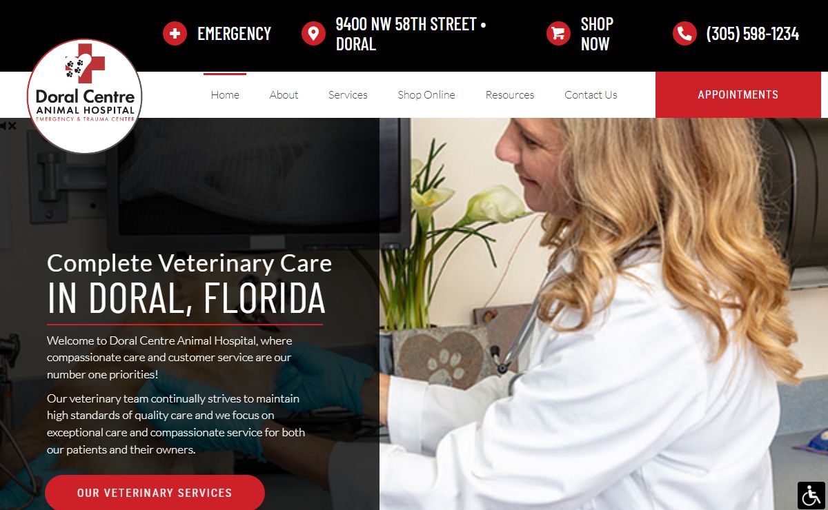 24 Hour Emergency Veterinarian - Doral Centre Animal Hospital