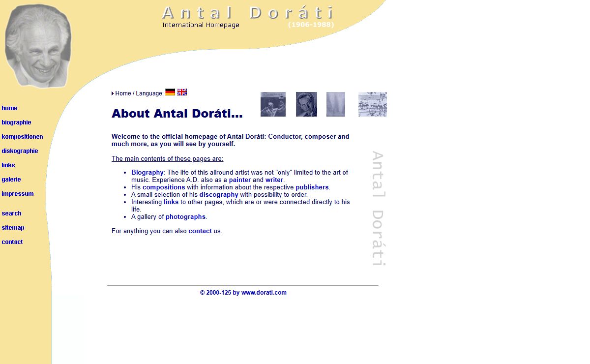 Antal Dorati - Musiker, Musician, Dirigent, Conductor, Composer, Komponist