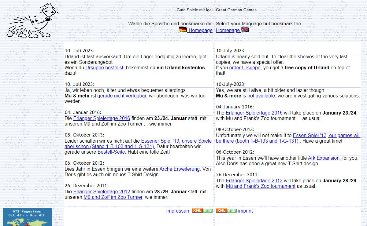Choose Language & News @ Home (Spiele von Doris & Frank)