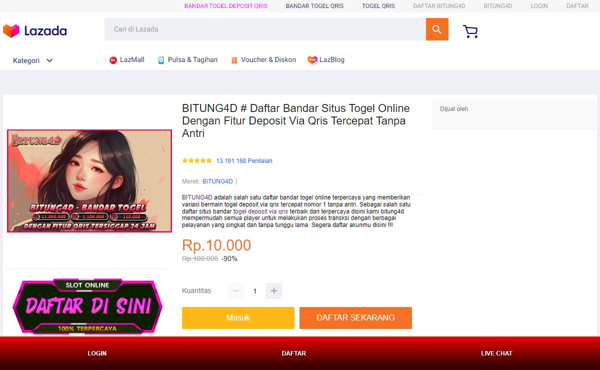 BITUNG4D # Daftar Bandar Situs Togel Online Dengan Fitur Deposit Via Qris Tercepat Tanpa Antri